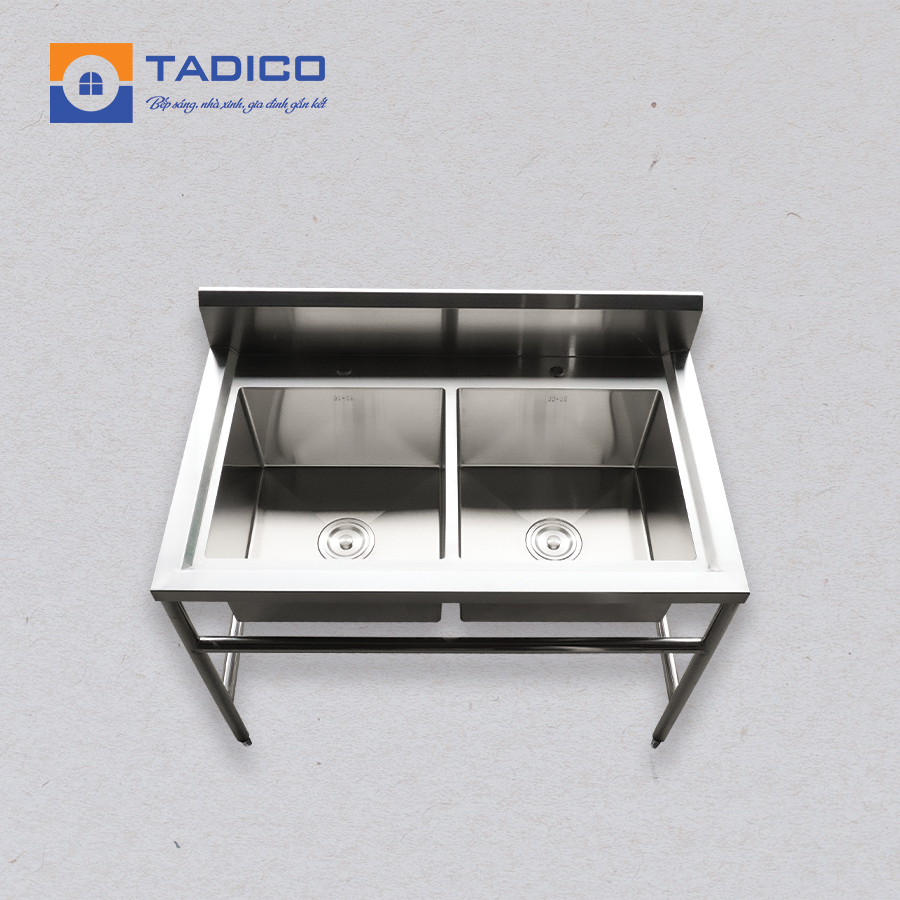 Chậu rửa công nghiệp 2 hộc TADICO