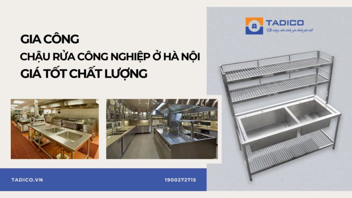 chậu rửa công nghiệp ở Hà Nội giá tốt